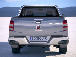 Fiat Fullback 2018 3D Model