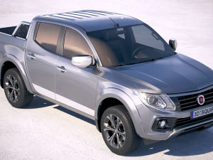 Fiat Fullback 2018 3D Model