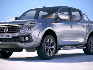 Fiat Fullback 2018 3D Model