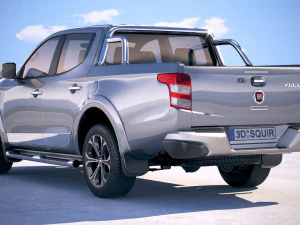 Fiat Fullback 2018 3D Model