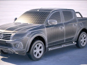 Fiat Fullback 2018 3D Model