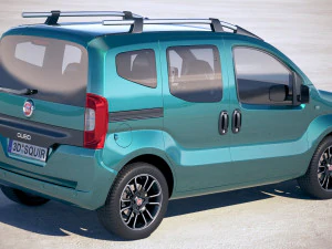 Fiat Qubo 2017 3D Model