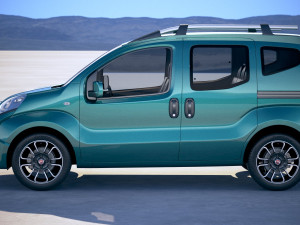 Fiat Qubo 2017 3D Modell