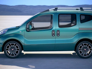 Fiat Qubo 2017 3D Model