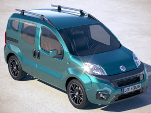 Fiat Qubo 2017 3D Modell