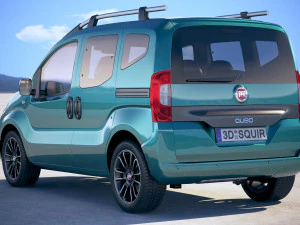 Fiat Qubo 2017 3D Model