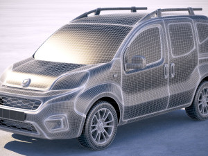 Fiat Qubo 2017 3D Modell