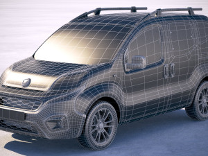 Fiat Qubo 2017 3D Modell