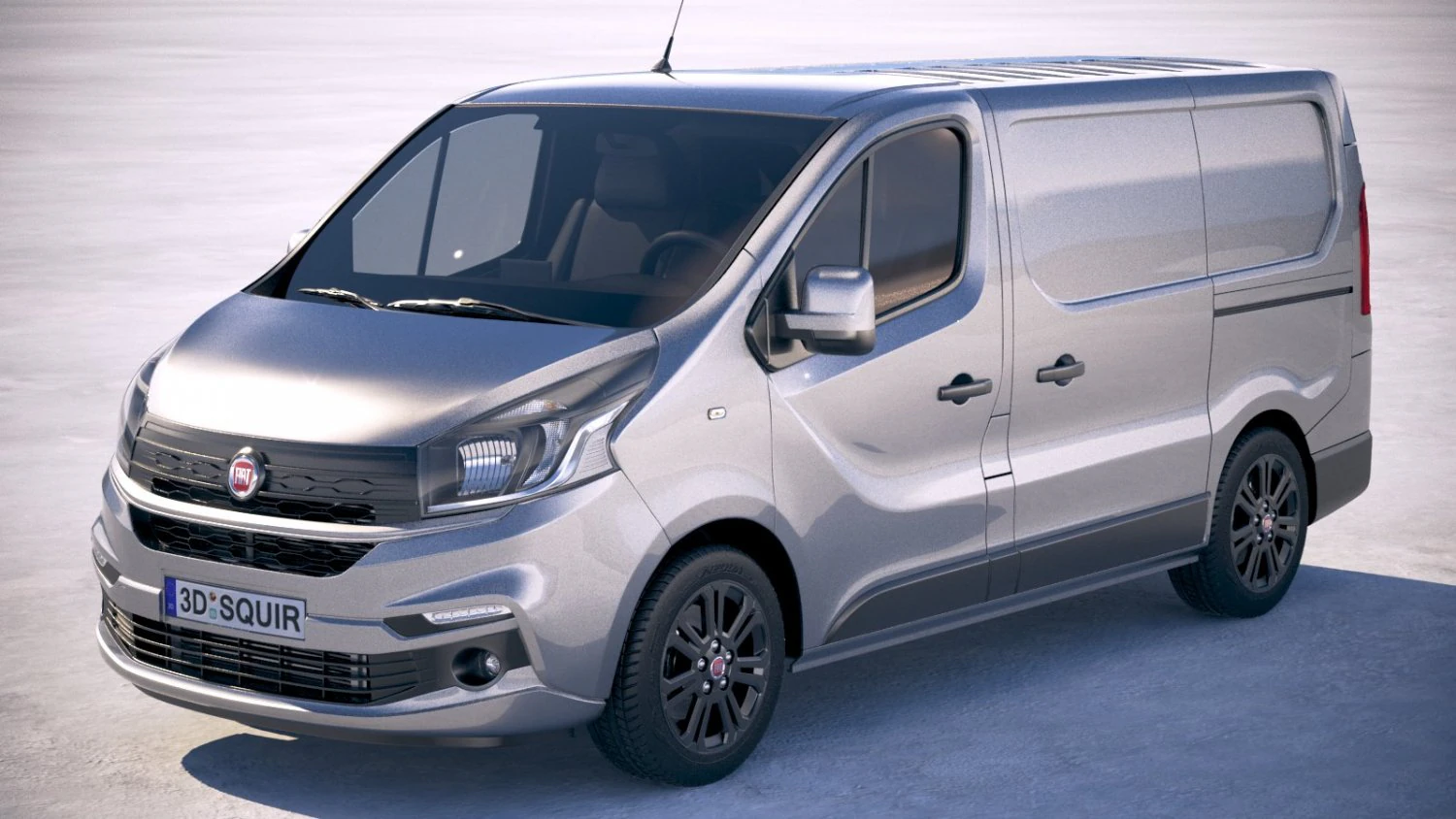 Fiat Talento Cargo 2015-2018 3D Model .c4d .max .obj .3ds .fbx .stl .blend 