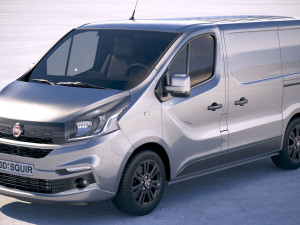Fiat Talento Cargo 2015-2018 3D Model