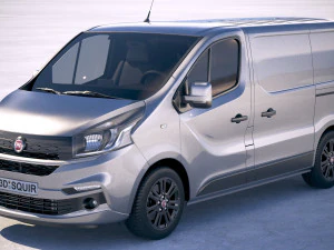Fiat Talento Cargo 2015-2018 3D Model