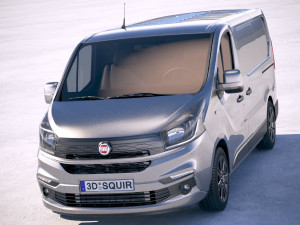 Fiat Talento Cargo 2015-2018 3D-Modell