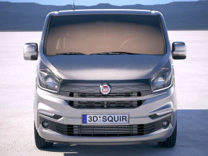Fiat Talento Cargo 2015-2018 3D Model