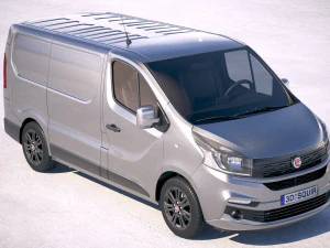 Fiat Talento Cargo 2015-2018 3D Model