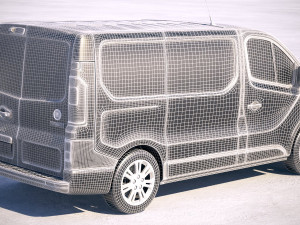 Fiat Talento Cargo 2015-2018 3D-Modell