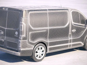 Fiat Talento Cargo 2015-2018 3D Model