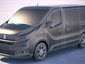 Fiat Talento Cargo 2015-2018 3D Model