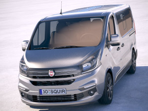 Fiat Talento Passenger 2018 3D Model