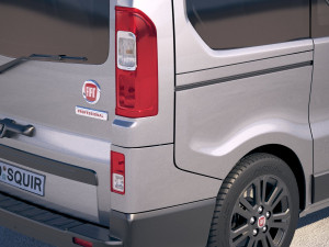 Fiat Talento Passenger 2018 3D Model