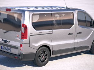 Fiat Talento Passenger 2018 3D Model