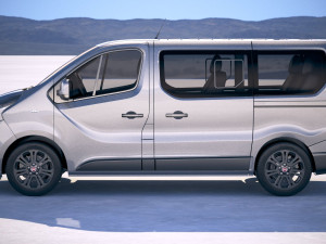 Fiat Talento Passenger 2018 3D Model