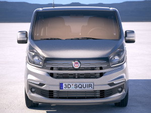 Fiat Talento Passenger 2018 3D Model