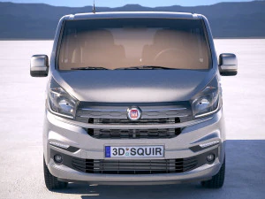 Fiat Talento Passenger 2018 3D Model