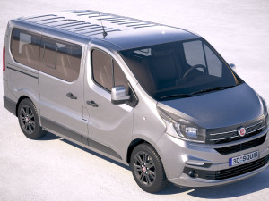 Fiat Talento Passenger 2018 3D Model