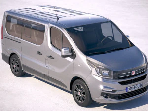 Fiat Talento Passenger 2018 3D Model