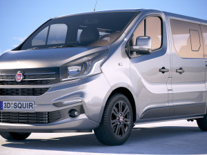 Fiat Talento Passenger 2018 3D Model
