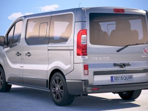 Fiat Talento Passenger 2018 3D Model