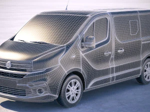 Fiat Talento Passenger 2018 3D Model