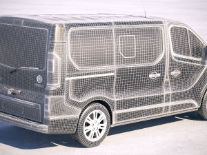 Fiat Talento Passenger 2018 3D Model