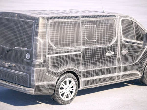 Fiat Talento Passenger 2018 3D Model