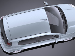 Fiat Uno 2017 3D Model