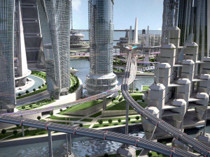 Future City on Earth V1 3Dモデル