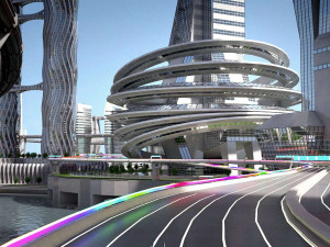 Future City on Earth V1 3Dモデル