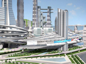 Future City on Earth V1 3Dモデル