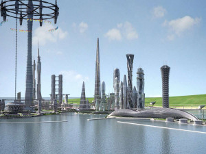 Future City on Earth V1 3Dモデル