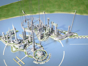 Future City on Earth V1 3Dモデル