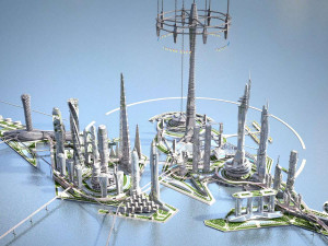 Future City on Earth V1 3Dモデル