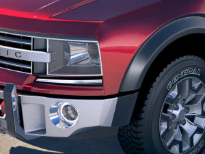 generic 4x4 car 2018 3D Model