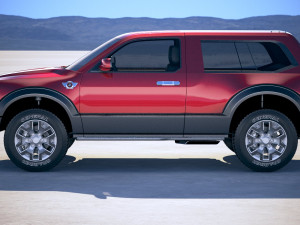generic 4x4 car 2018 Modelo 3D