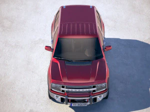 generic 4x4 car 2018 3D Model