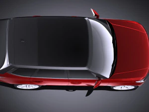 Generic Average Luxury SUV 2018 3D Model