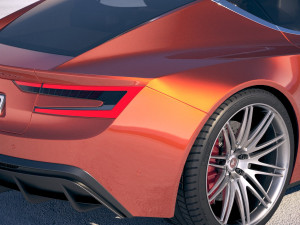 Generic Coupe 2018 Modelo 3D
