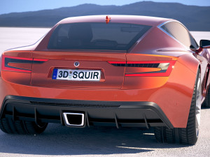 Generic Coupe 2018 Modelo 3D