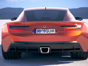 Generic Coupe 2018 Modelo 3D