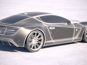 Generic Coupe 2018 Modelo 3D