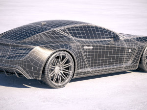 Generic Coupe 2018 Modelo 3D